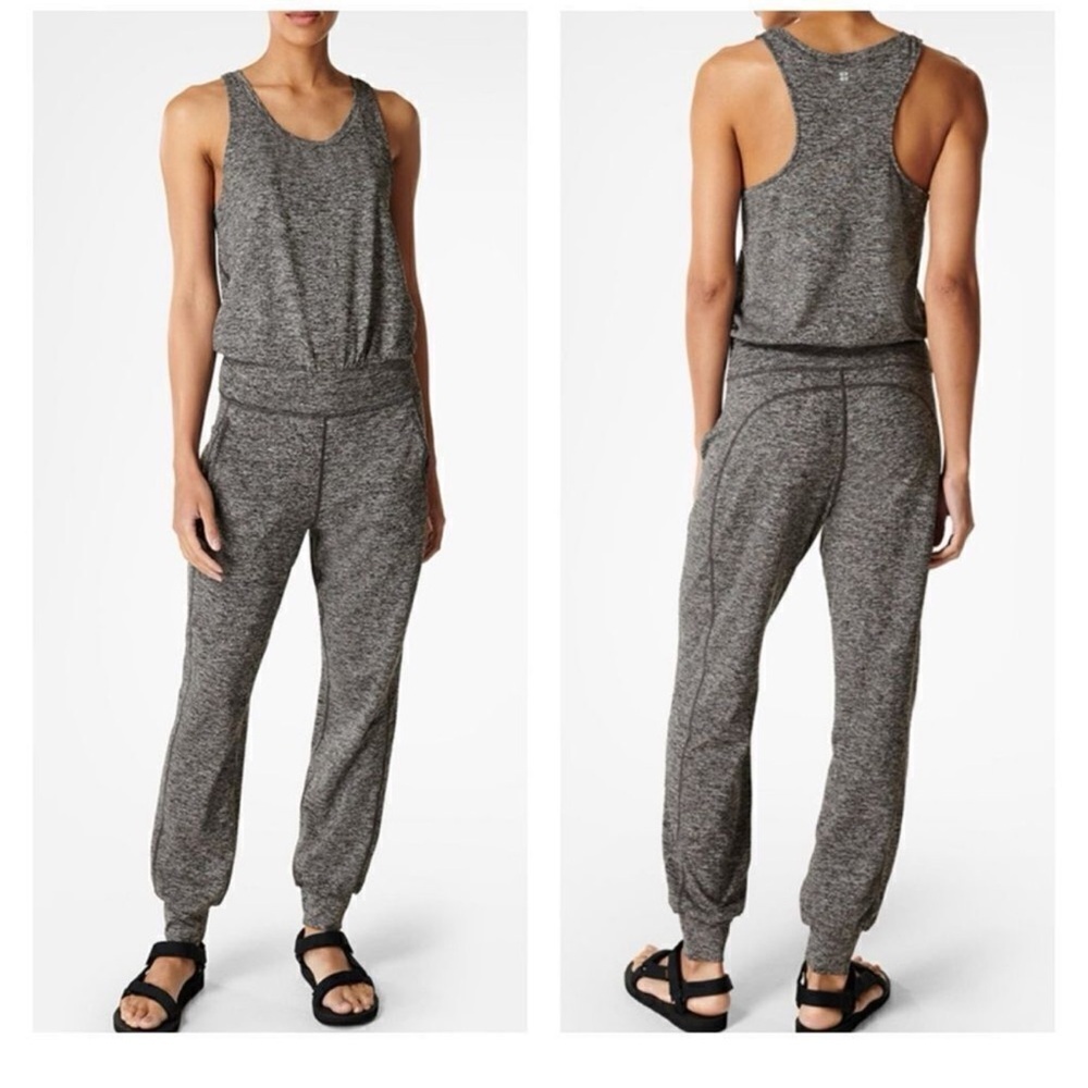 Sweaty Betty Gary Charcoal Jumpsuit